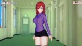 3D Naruto POV Karin Virgin FUCK