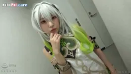 [JAV COSPLAY] NCYF-026 Nahida Bermain Dengan 6 Pria Sampai Keluar di Dalam!